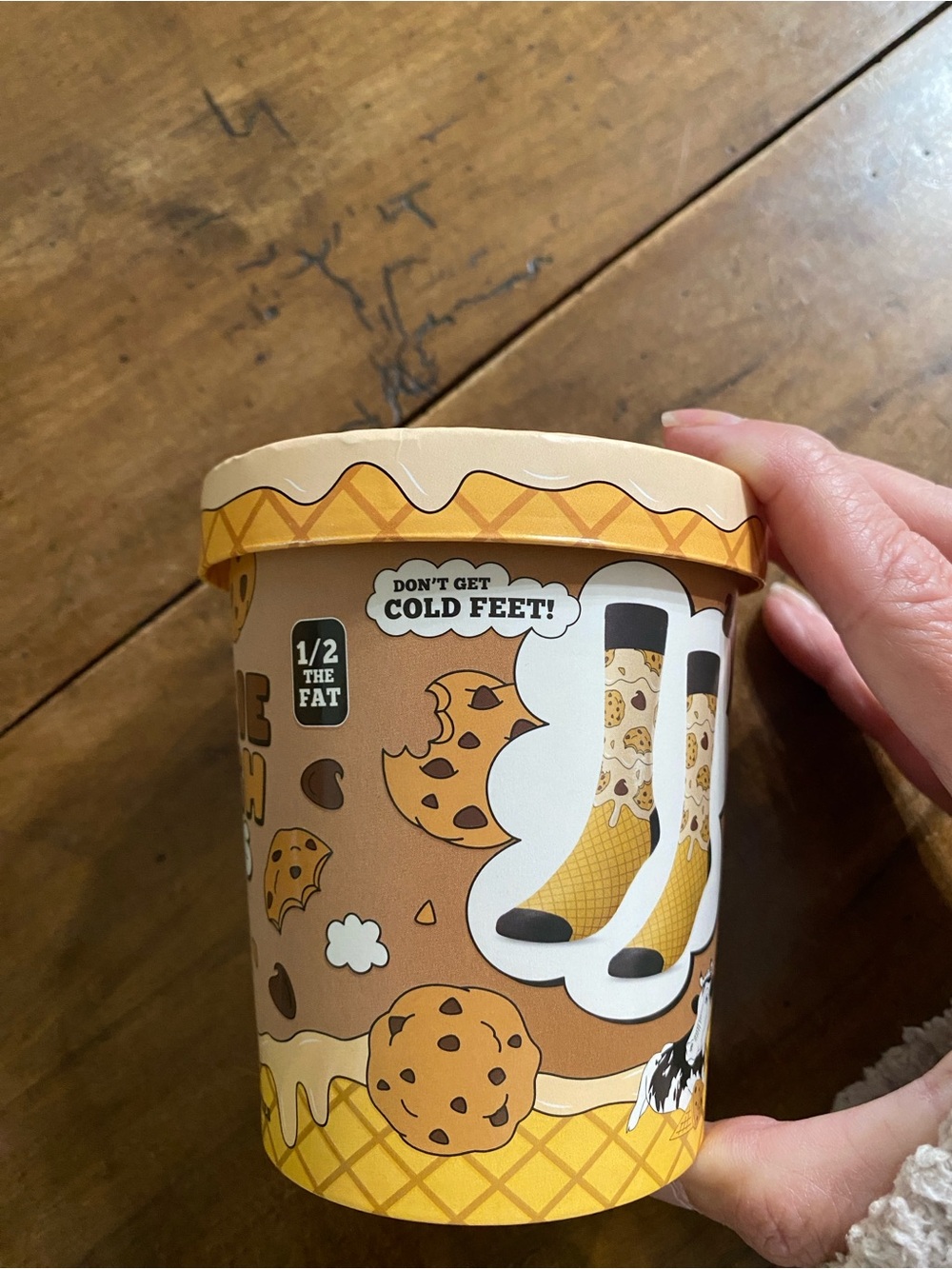 Cookie Dough Socks - Unisex Novelty Socks